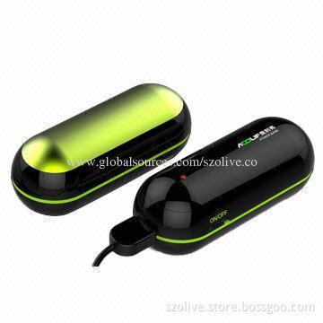 Promotional Cute Chargeable USB Hand Warmers, 2,200mAh or 2,600mAh Battery Capacity